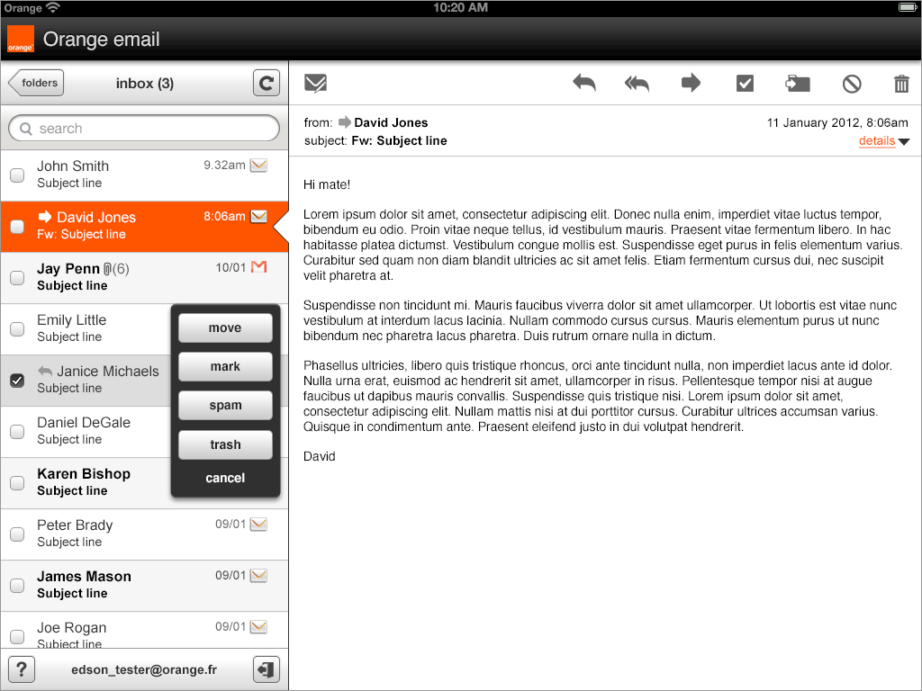 email_webapp_Inbox_landscape Orange email client design