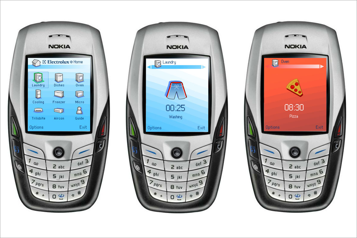 Electrolux_NokiaApp Electrolux - Nokia app concepts